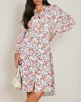 Resti Women's midi patterned dress