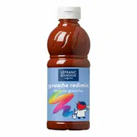 Temperová barva Lefranc Redimix 500ml – 015 Burnt Sienna