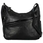 Dámská crossbody kabelka černá - Firenze Ricco
