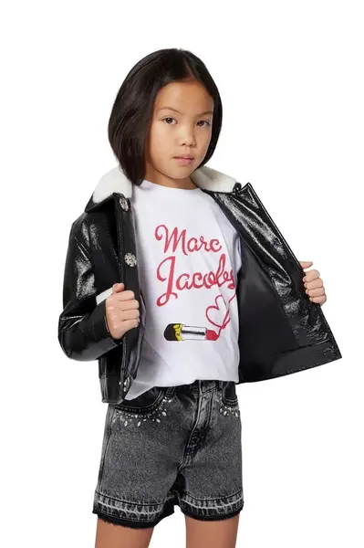 Dětské bavlněné tričko Marc Jacobs