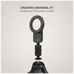 1/4" Magnetický Držák na telefon FIXED, s podporou MagSafe, 1/4" závit, černý