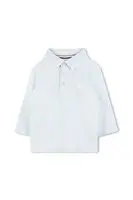 Dětská bavlněná polokošile BOSS