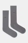 Ponožky BOSS 2-pack šedá barva, 50547832