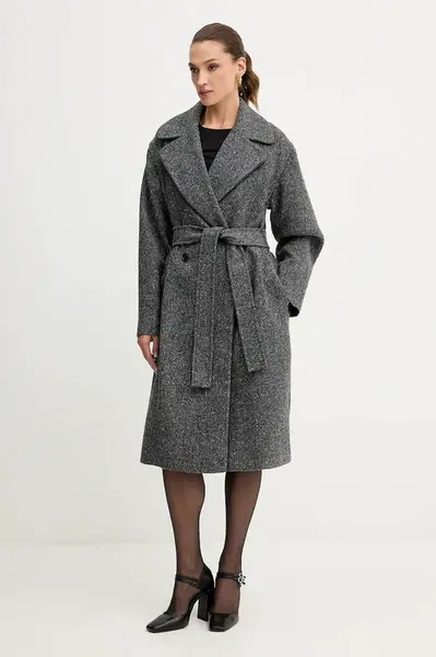 Kabát s příměsí vlny Iceberg