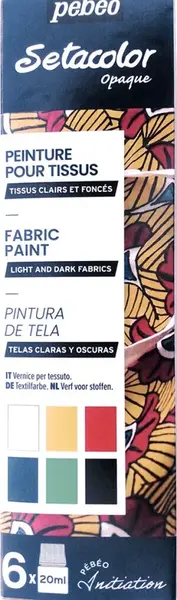 sada Setacolor Opaque (6 × 20 ml)