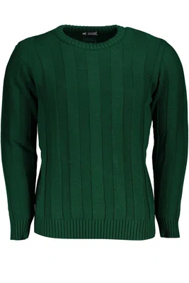 US GRAND POLO GREEN MEN'S SWEATER