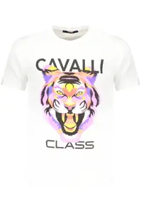 CAVALLI CLASS pánské triko s krátkým rukávem