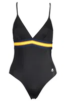 K-WAY BLACK WOMEN'S ONE-PIECE SWIMSUIT