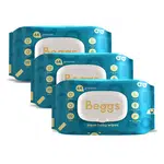 Beggs Vlhčené splachovatelné ubrousky 3x64 ks