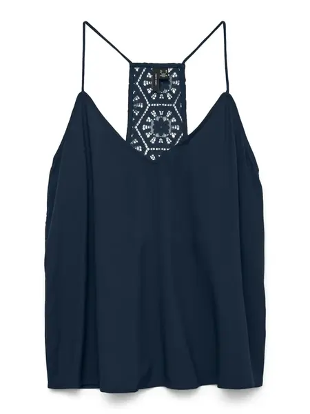 VERO MODA Top 'VMGRACE'  tmavomodrá