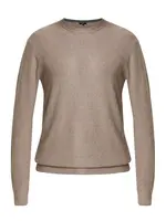 MEXX Sveter  tmavobéžová