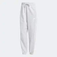 ADIDAS SPORTSWEAR Športové nohavice 'Essentials'  svetlosivá / biela