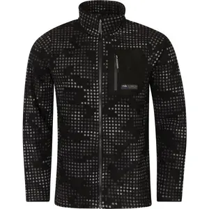 ALPINE PRO OKRAD Pánska outdoorová mikina, čierna, veľkosť