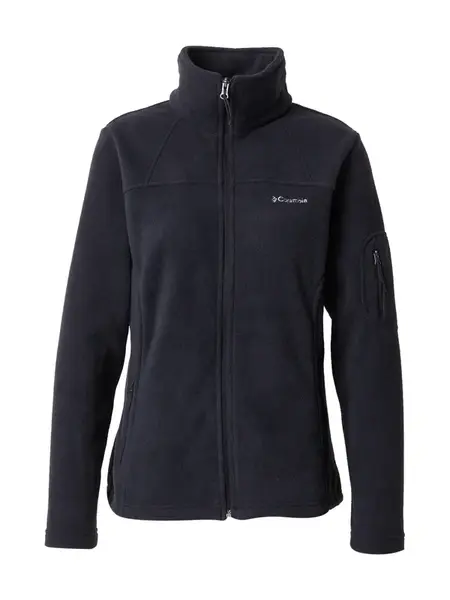 COLUMBIA Funkčná flisová bunda 'Fast Trek II'  čierna / biela