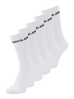 Jack & Jones Plus Ponožky  čierna / biela