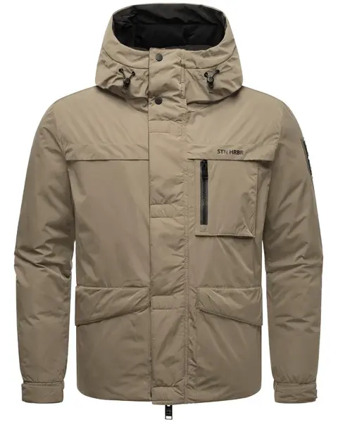 STONE HARBOUR Zimná bunda  hnedá