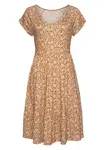 BUFFALO Šaty  krémová / karamelová / žltá