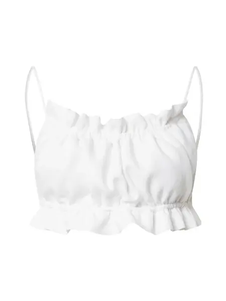 Bardot Top 'BARELY THERE'  biela