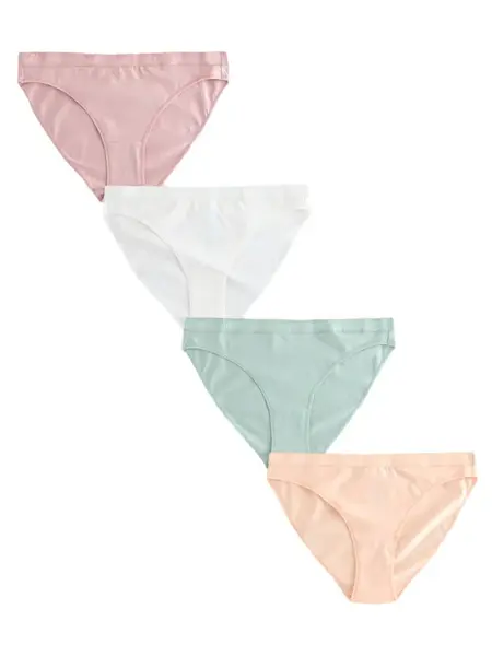 Next Nohavičky  mätová / svetlofialová / pastelovo oranžová / biela