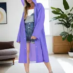 89762 Dewberry Waterproof Windproof Womens Raincoat-MOR