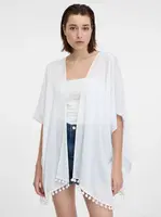 Orsay Bílý dámský přehoz s krajkou - Dámské