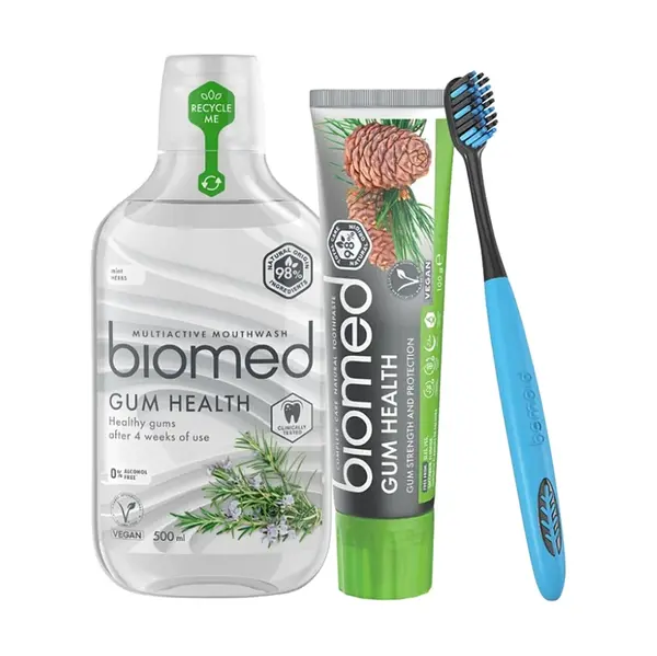BIOMED Gum Health Dárkové balení péče o citlivé dásně