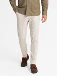 Ombre Men's REGULAR FIT uniform chino pants - beige