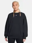 Dámská mikina Under Armour Rival Fleece OS Crew-BLK - Dámské