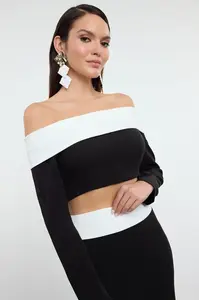 Trendyol Black and White Knitting Upper-Lower Team TPRSS25AU00001