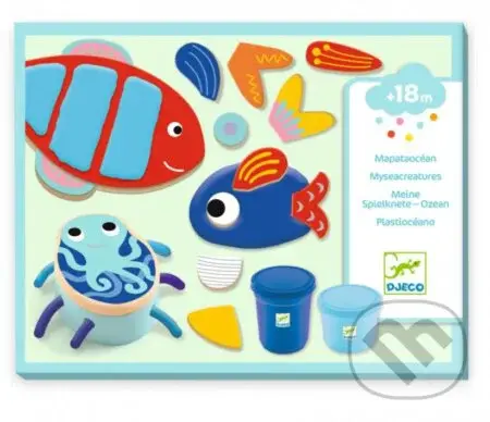 Sada s modelínou - Mořská zvířátka