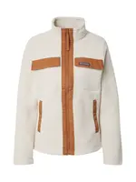 COLUMBIA Funkčná flisová bunda 'Juniper Peak'  farba ťavej srsti / sivobéžová