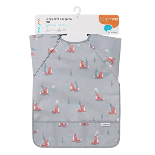 BABYONO Bryndák s dlouhým rukávem Fox 85x42 cm, 2-4r