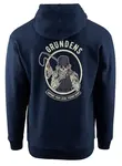 Grundéns mikina displacement dwr hoodie sl guides dark navy - xxl