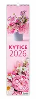 Kalendář nástěnný 2026 - Kytice