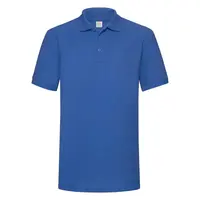 Blue Heavy Polo Friut of the Loom T-shirt