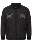 Tapout Prechodná bunda 'Punkass'  čierna / biela