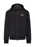 EA7 Emporio Armani Prechodná bunda  čierna / biela