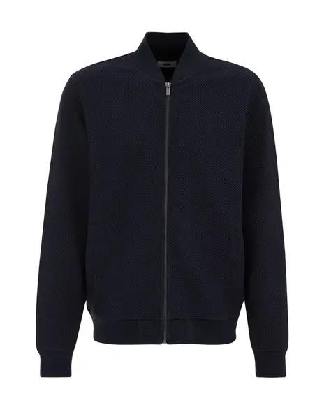 WE Fashion Prechodná bunda  tmavomodrá