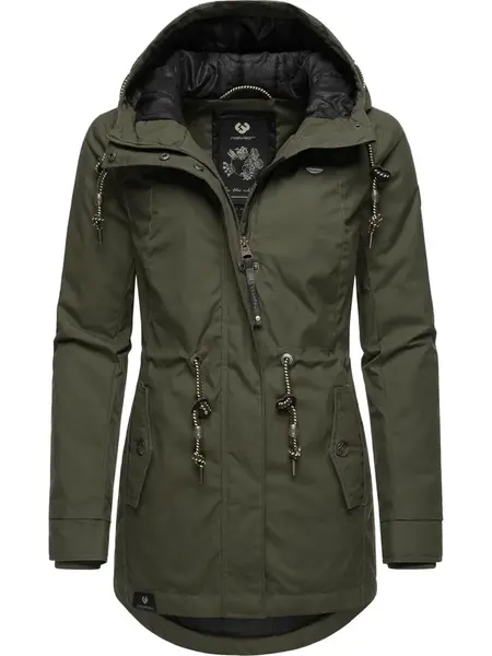 Ragwear Zimná parka 'Monadis'  kaki
