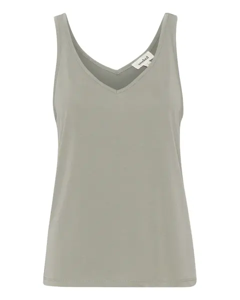 SOAKED IN LUXURY Top 'Columbine'  svetlosivá