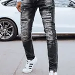 Spodnie męskie jeansowe czarne Dstreet