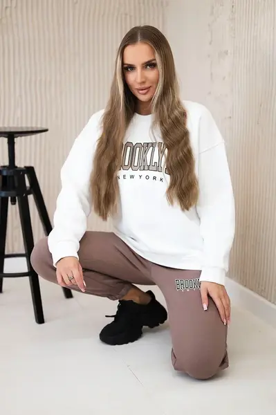 Zateplený set Brooklyn mocca