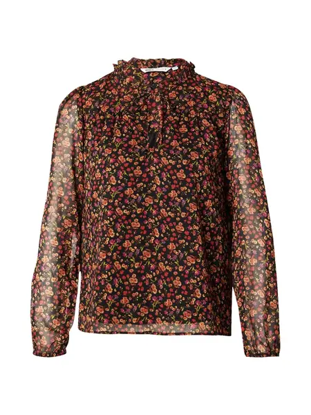 ONLY Blúzka 'ONLDITSY'  fialová / oranžová / svetločervená / čierna