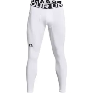 Under Armour ARMOUR LEGGINGS Pánské legíny, bílá, velikost S
