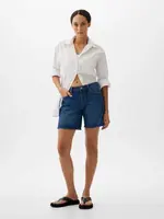 GAP Džínové kraťasy mid rise - Dámské