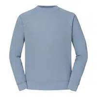 Błękitna bluza męska Raglan Sweat Fruit of the Loom