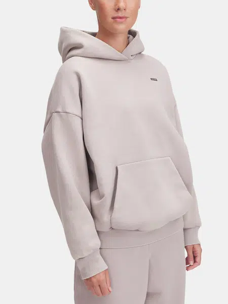 Dámská mikina Under Armour UA Icon HWT Flc OS Hdy-GRY - Dámské