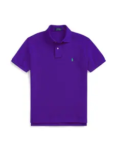 Polo Ralph Lauren Tričko  zelená / modrofialová