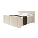 ALTDECOR POSTEL boxspring s matracemi H3/H4 - EVON KING Zanozek - 160x200 cm Béžová
