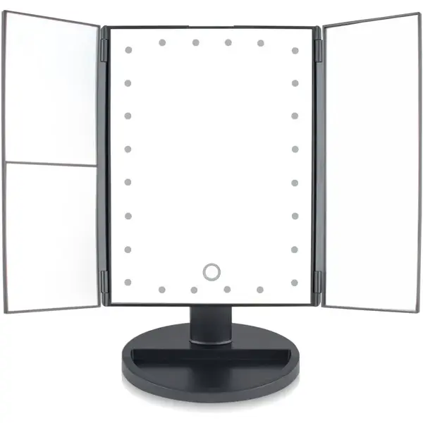 RIO 24LED Touch Dimmable Make-up Mirror kosmetické zrcátko s LED podsvícením 1 ks